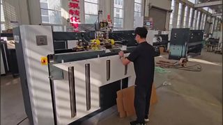 Machine à coudre les cartons semi-automatique à double servo