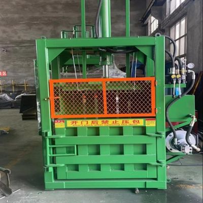 qualité  Single Cylinder Waste Paper Baler Packer Wrapping Machine ISO CE Usine