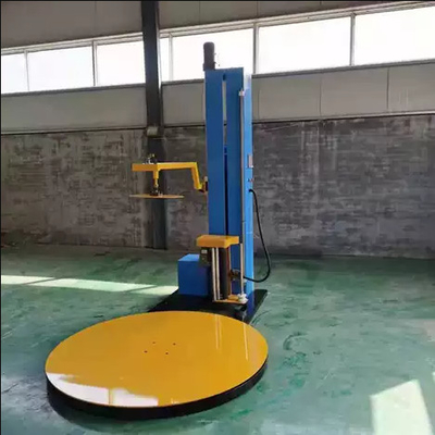 qualité  1650mm Automatic Pallet Stretch Film Strapping Machine For Packing Usine