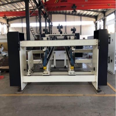 qualité  Computerised Corrugated Carton Folding Gluing Machine With Slotter Usine
