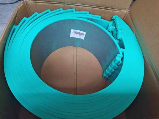qualité  Heat Wear Resistant Polyurethane PU Anvil Cover with Minimal Die-Cutting Pressure and Inner Steel Plate Structure for Rotary Die Cut Usine