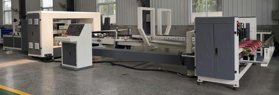Qualité  Durable Automatic Folder Gluer Stitcher with PLC Control and 3 Year Warranty for Stable 200m/min Corrugated Box Production Usine
