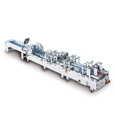 qualité  Automatic Cardboard Carton Box Flexo Folder Gluer Usine