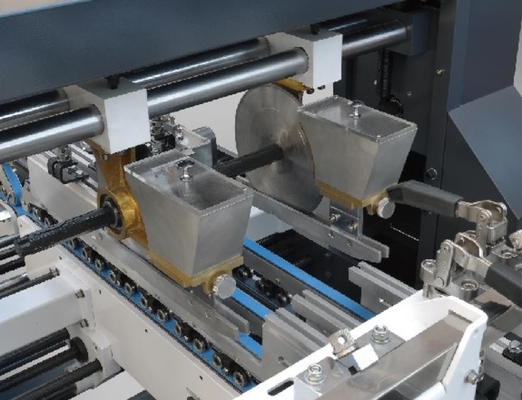 Pliage ondulé automatique de carton de boîte et machine de collage pour l'industrie de l'imprimerie de empaquetage