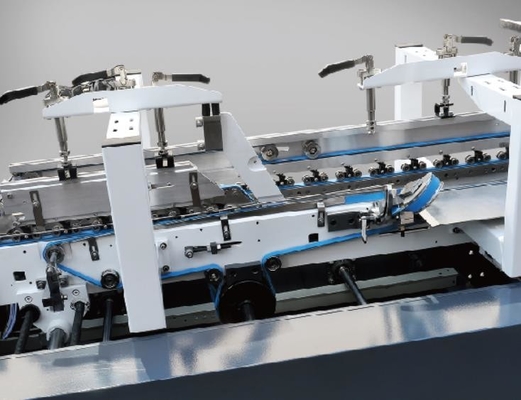 Pliage ondulé automatique de carton de boîte et machine de collage pour l'industrie de l'imprimerie de empaquetage
