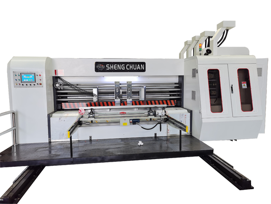 Machine flexographique de découpage de machine de boîte en carton de Hd Flexo