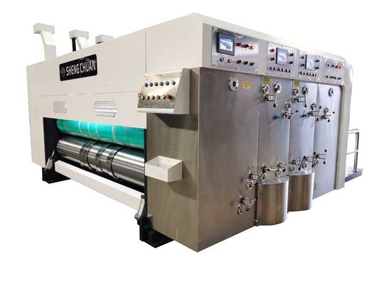 Machine flexographique de découpage de machine de boîte en carton de Hd Flexo