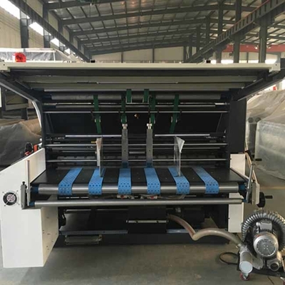 Machine de stratification de cannelure semi automatique de PLC pour le carton ondulé