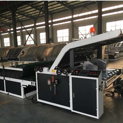 Machine de stratification de cannelure semi automatique de PLC pour le carton ondulé