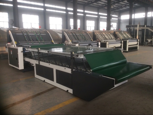 Machine de stratification de cannelure ondulée semi automatique de boîte