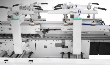 Pliage froid à grande vitesse du point 4&6 et machine de collage pour la boîte de carton