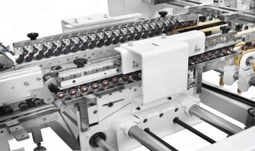 Pliage froid à grande vitesse du point 4&6 et machine de collage pour la boîte de carton