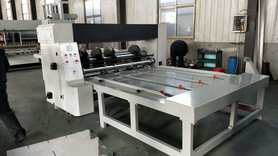 Machine rotatoire ondulée semi automatique de Slotter pour se plisser de carton