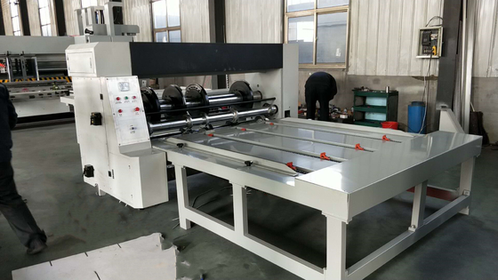 Machine rotatoire ondulée semi automatique de Slotter pour se plisser de carton
