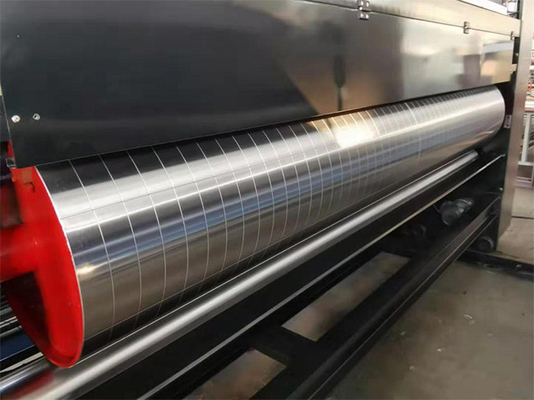 Machine d'impression flexo de carton ondulé de 3 4 couleurs pour la découpe