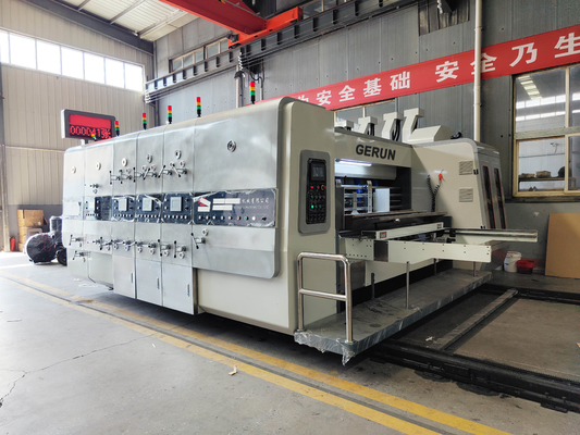 Grande vitesse ondulée de machine d'impression de Flexo de carton de largeur de SC1630 3000mm