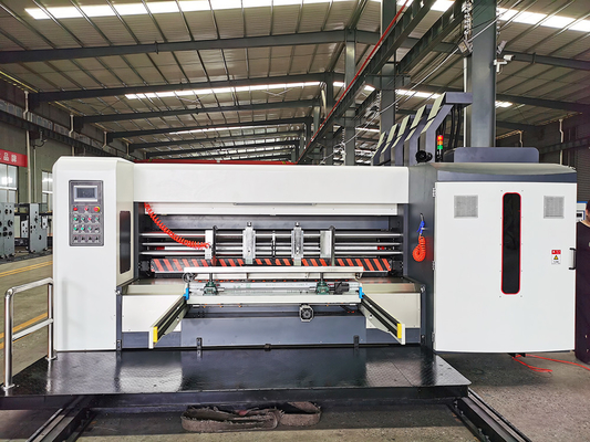 Machine d'impression ondulée de Flexo de carton de fer de fabrication de cartons de pizza 380V