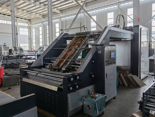 La cannelure a ridé la machine de stratification Max Sheet Size illimité 1200mm