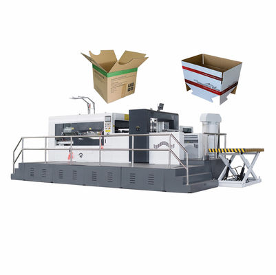 Machine de découpe sous pression de carton ondulé avec épaisseur de coupe de 1 à 10 mm, contrôle PLC et vitesse de 4600 feuilles/h
