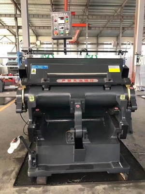CE de découpage et se plissant du carton semi automatique ML1300 de machine certifié