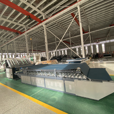 feuille ondulée de 800mm collant collant la machine 380V/50Hz 20Kw