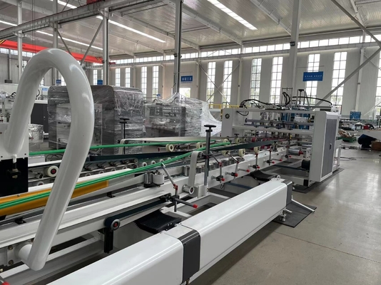 Machine automatique modèle 220V 380V 440V de Gluer du pli 2800 130m/min