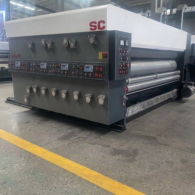 Entaillage ondulé automatique de conducteur d'Eage d'avance de machine d'impression de Flexo de carton