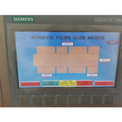 Alimentation automatique d'aspiration de vide de Gluer 1000mm de dossier de boîte de carton