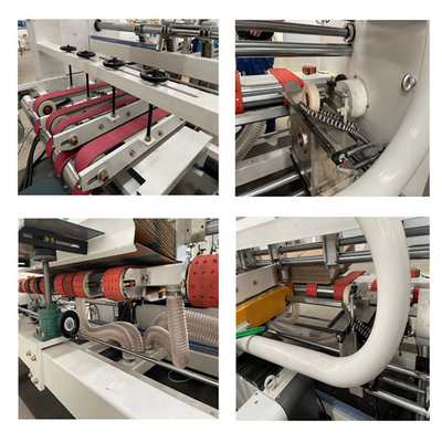 Alimentation automatique d'aspiration de vide de Gluer 1000mm de dossier de boîte de carton