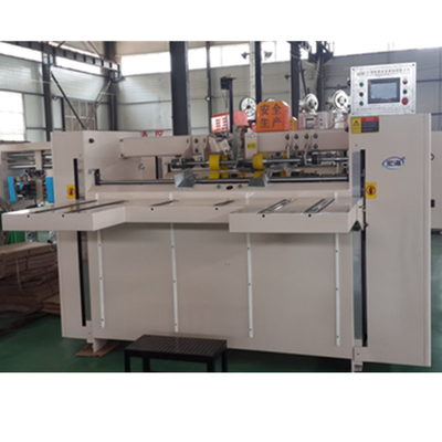 Morceau modèle piquant de Double Servo Single de la machine 2000 de boîte semi automatique de carton