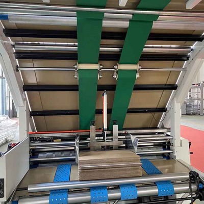 Colle ondulée de feuille collant la machine 6mm Max Lamination Thickness