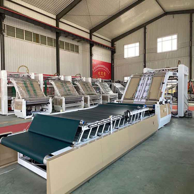 Colle ondulée de feuille collant la machine 6mm Max Lamination Thickness