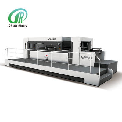 Machine se plissante rotatoire d'équipement de coupe de boîte de carton ondulé