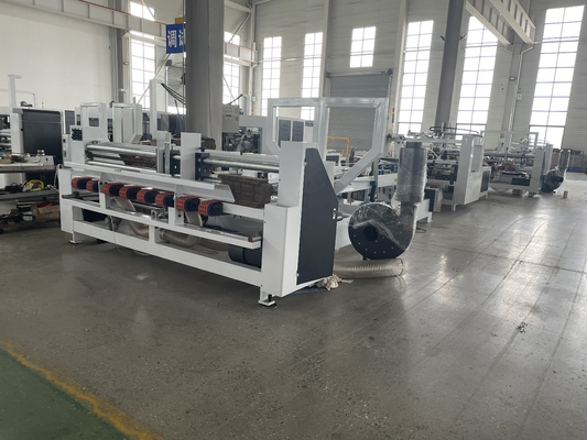 machine piquante de boîte automatique à grande vitesse de carton de 2600mm avec coller 60kw