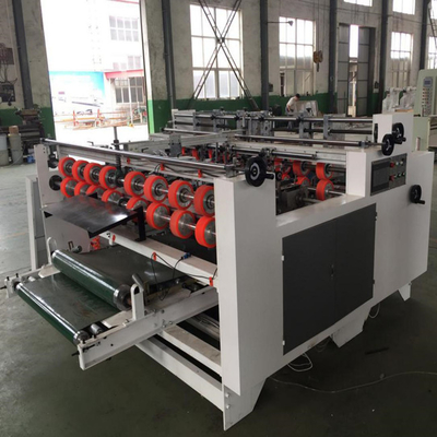 2000mm les 2 morceaux qu'à grande vitesse ont ridé le dossier Gluer de carton usinent semi automatique