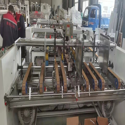 2000mm les 2 morceaux qu'à grande vitesse ont ridé le dossier Gluer de carton usinent semi automatique