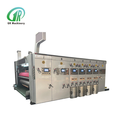 Imprimante ondulée à grande vitesse 150m/Min de Flexo de carton