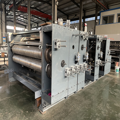 Imprimante ondulée à grande vitesse 150m/Min de Flexo de carton