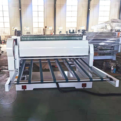 Découpeuse en carton ondulé de la longueur 3800mm avec l'empileur de rendement optimum