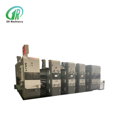 Entaillage ondulé automatique de conducteur d'Eage d'avance de machine d'impression de Flexo de carton