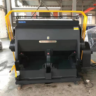La cavité de pp couvre la machine de découpage de découpage plate de presse de carton manuel pour le carton