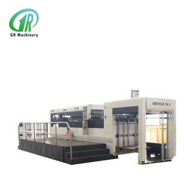 Machine de découpe automatique de carton ondulé hydraulique PLC avec rainage et découpe à 5000 pièces/heure pour machine de découpe de boîtes en carton ondulé