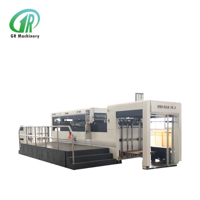Machine de découpe de carton ondulé se plissant automatique hydraulique de PLC
