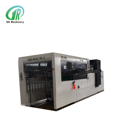Coupeur de matrice rotatoire ondulé de alimentation de vide machine de découpage de boîte douce