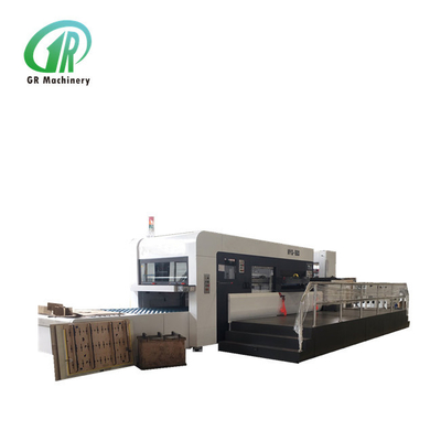 Boîte de carton imprimant la machine de découpage de carton ondulé rotatoire 25 tonnes