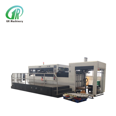 Machine de découpage de alimentation de carton ondulé de rebord avant pour la boîte à pizza