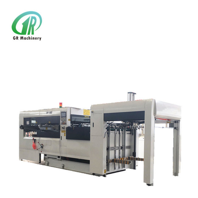 Machine de découpage se plissante à plat de carton ondulé