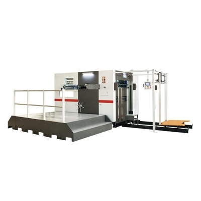 Machine de découpage se plissante à plat de carton ondulé