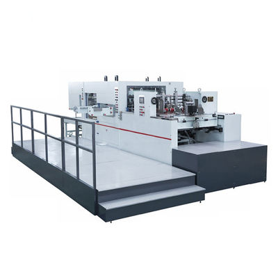 Boîte de carton imprimant la machine de découpage de carton ondulé rotatoire 25 tonnes