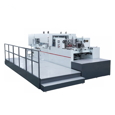 Boîte de carton imprimant la machine de découpage de carton ondulé rotatoire 25 tonnes